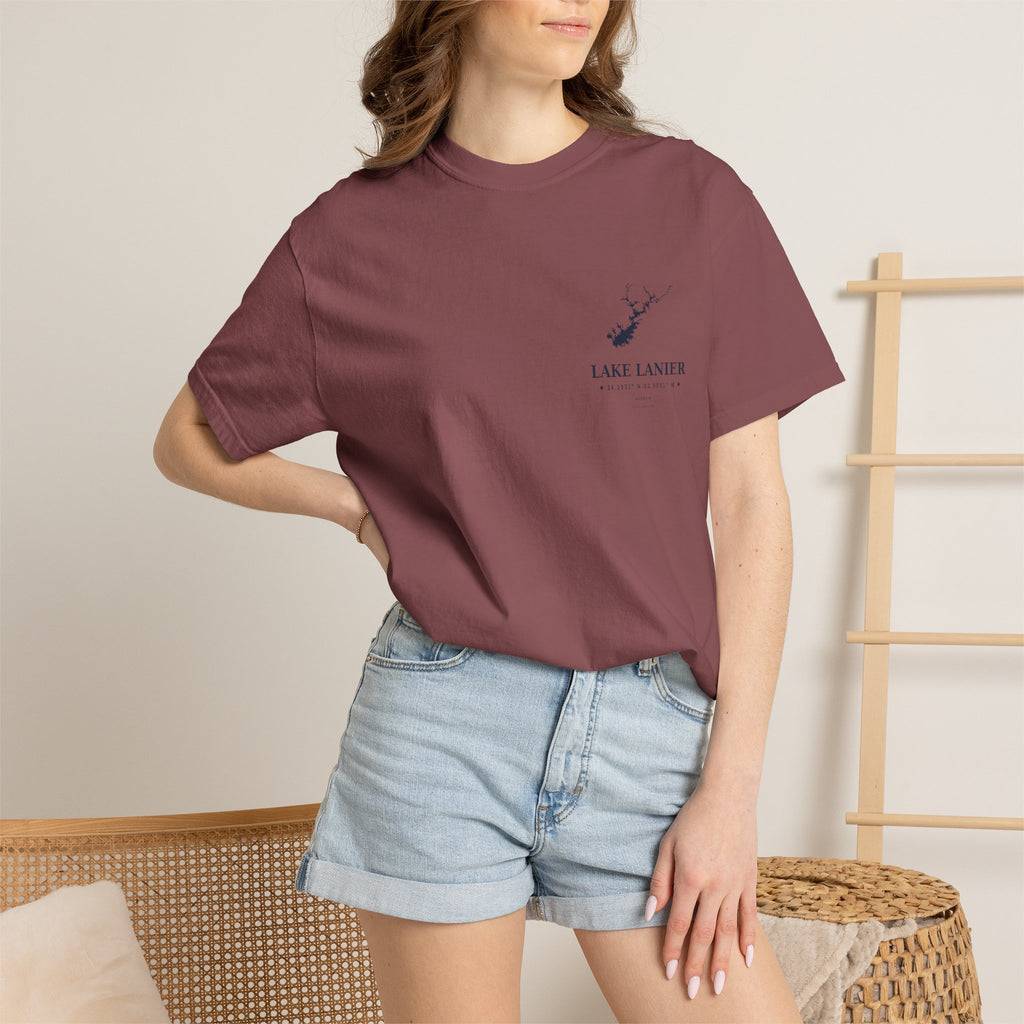 Lake Lanier Bass Crew Tee