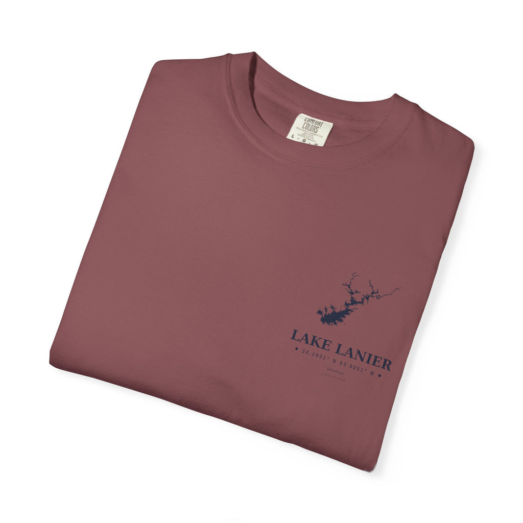 Lake Lanier Bass Crew Tee