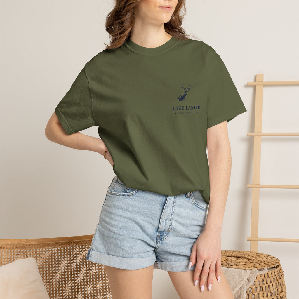Lake Lanier Jet Crew Ski Tee