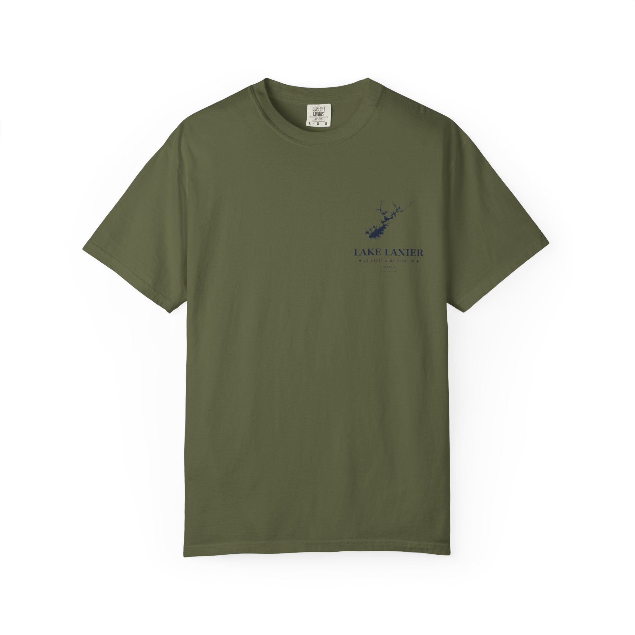 Lake Lanier Bass Crew Tee