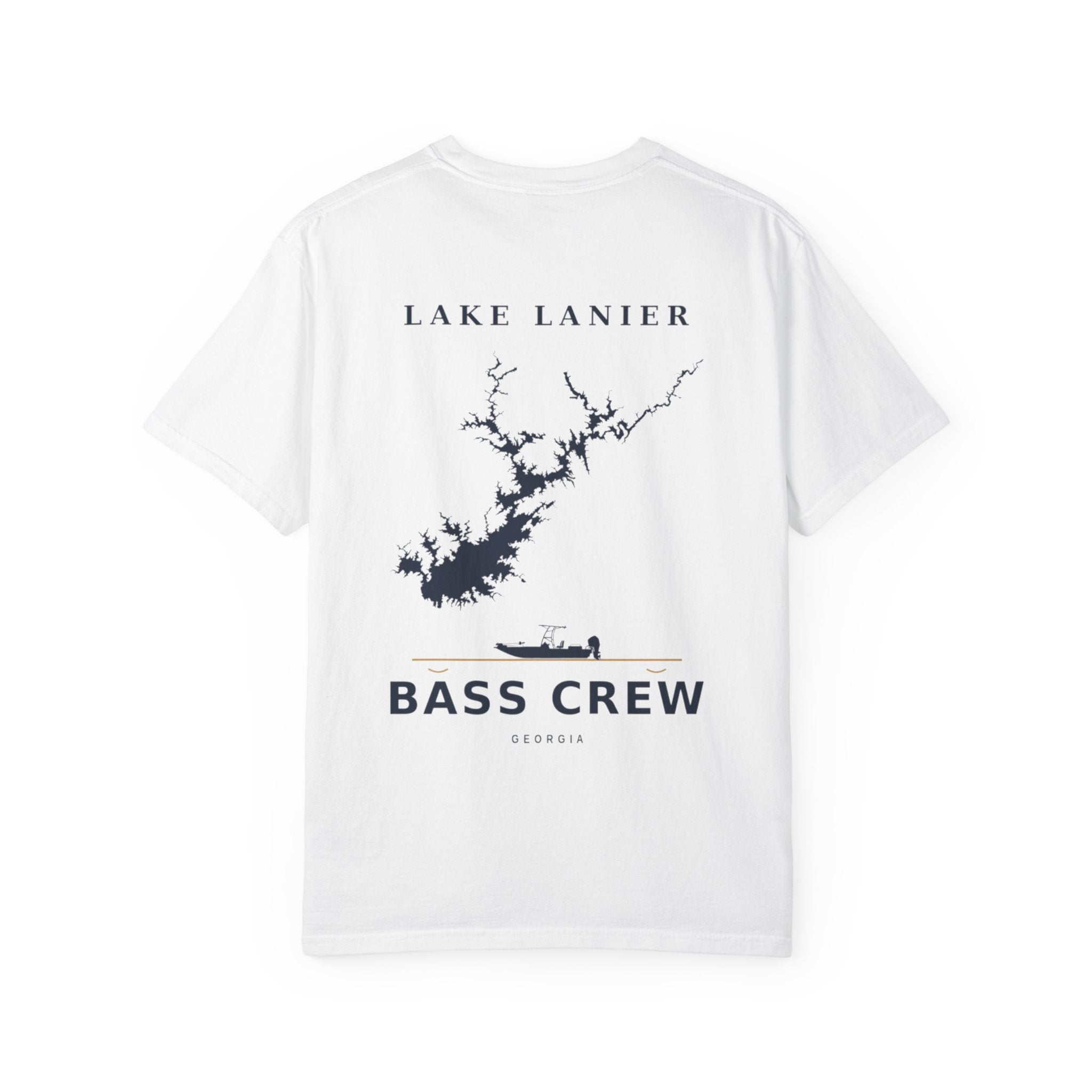 Lake Lanier Bass Crew Tee