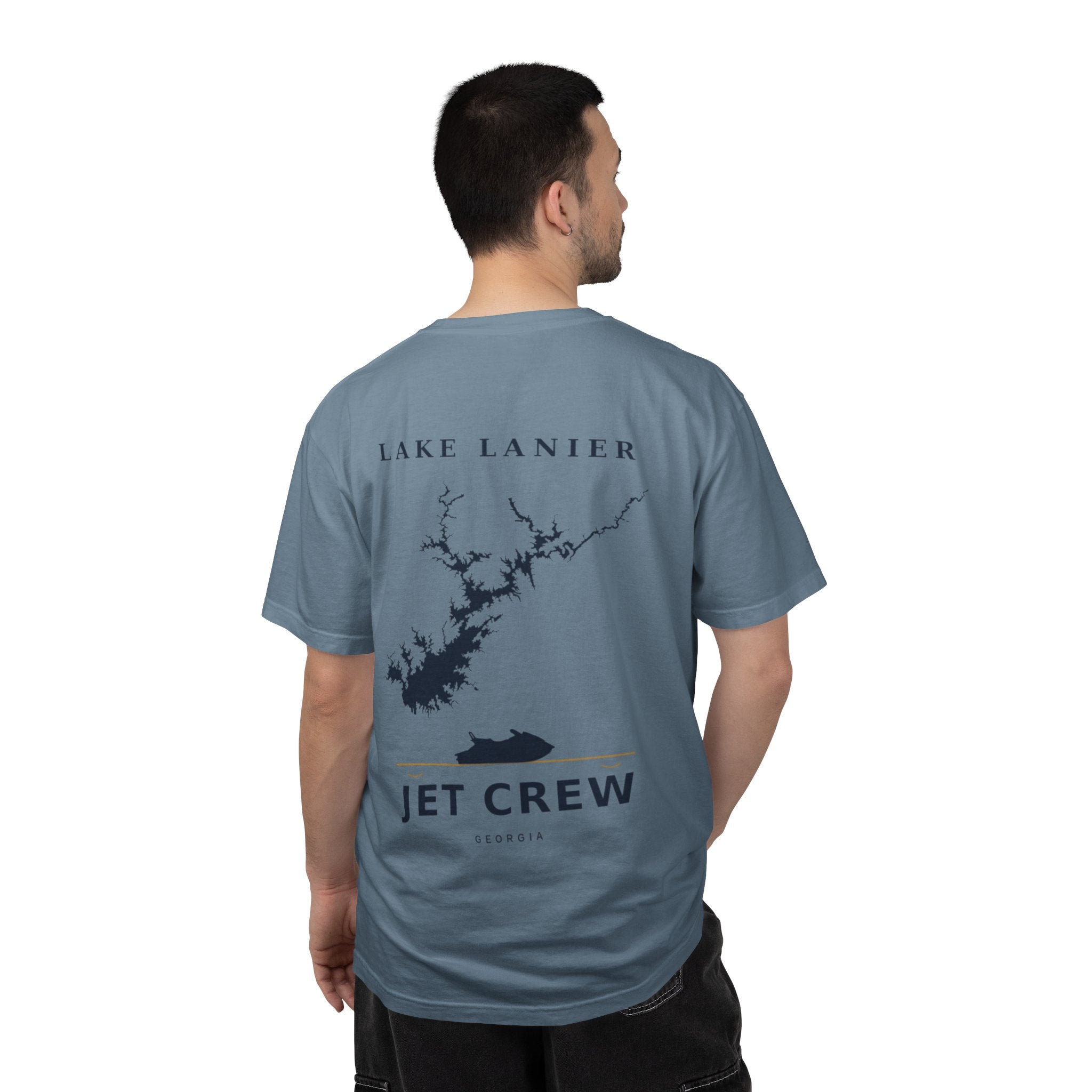 Lake Lanier Jet Crew Ski Tee