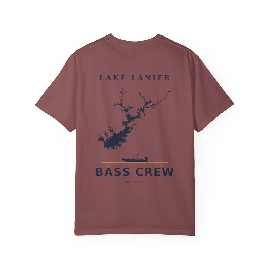 Lake Lanier Bass Crew Tee