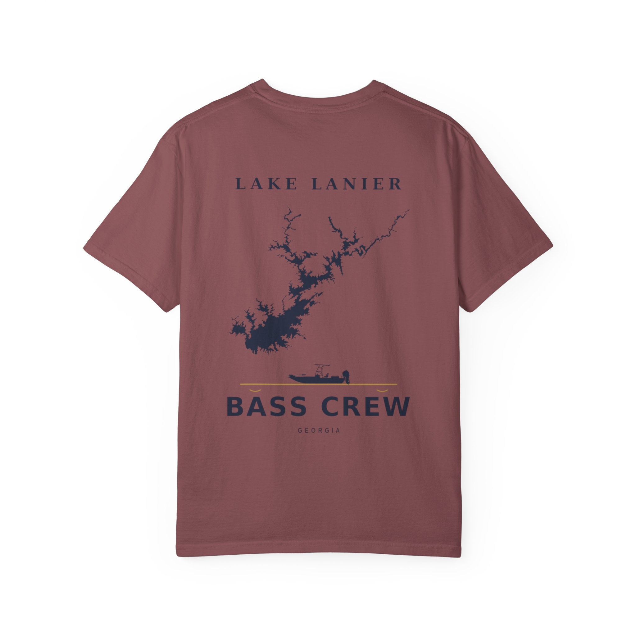 Lake Lanier Bass Crew Tee
