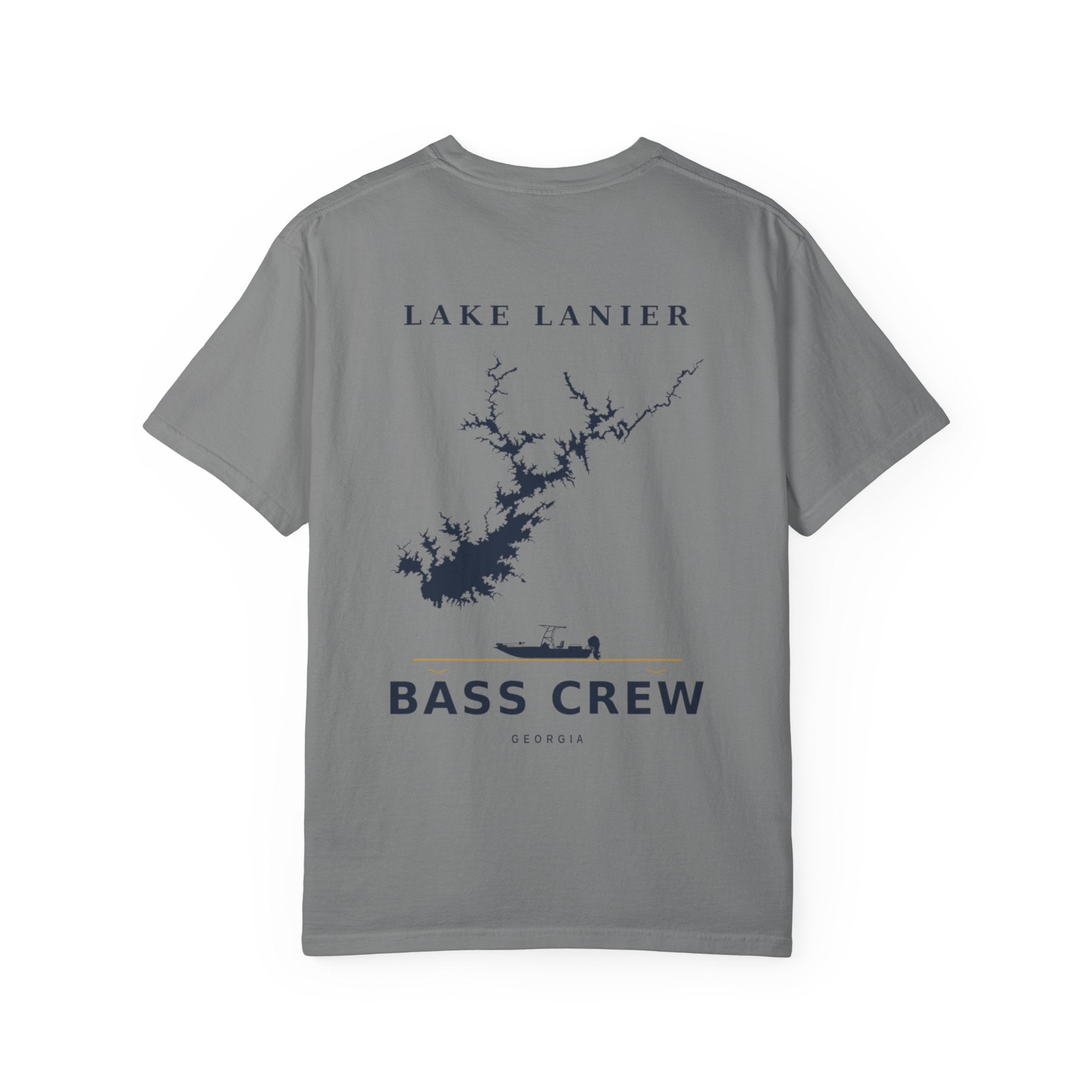 Lake Lanier Bass Crew Tee