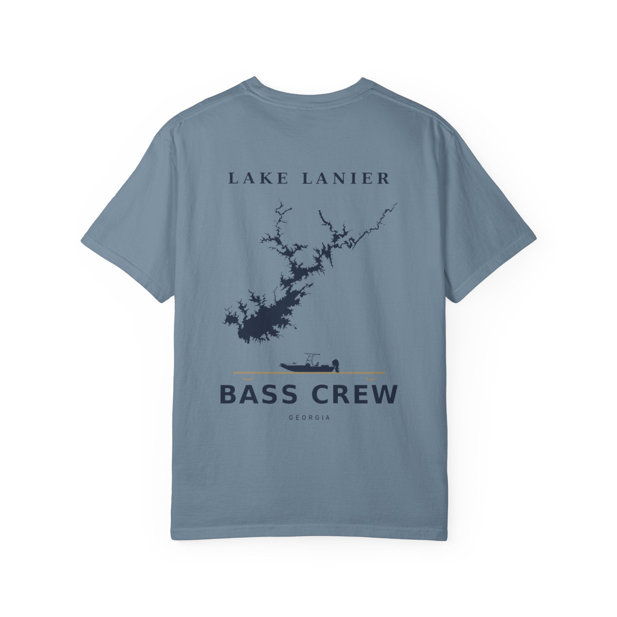 Lake Lanier Bass Crew Tee