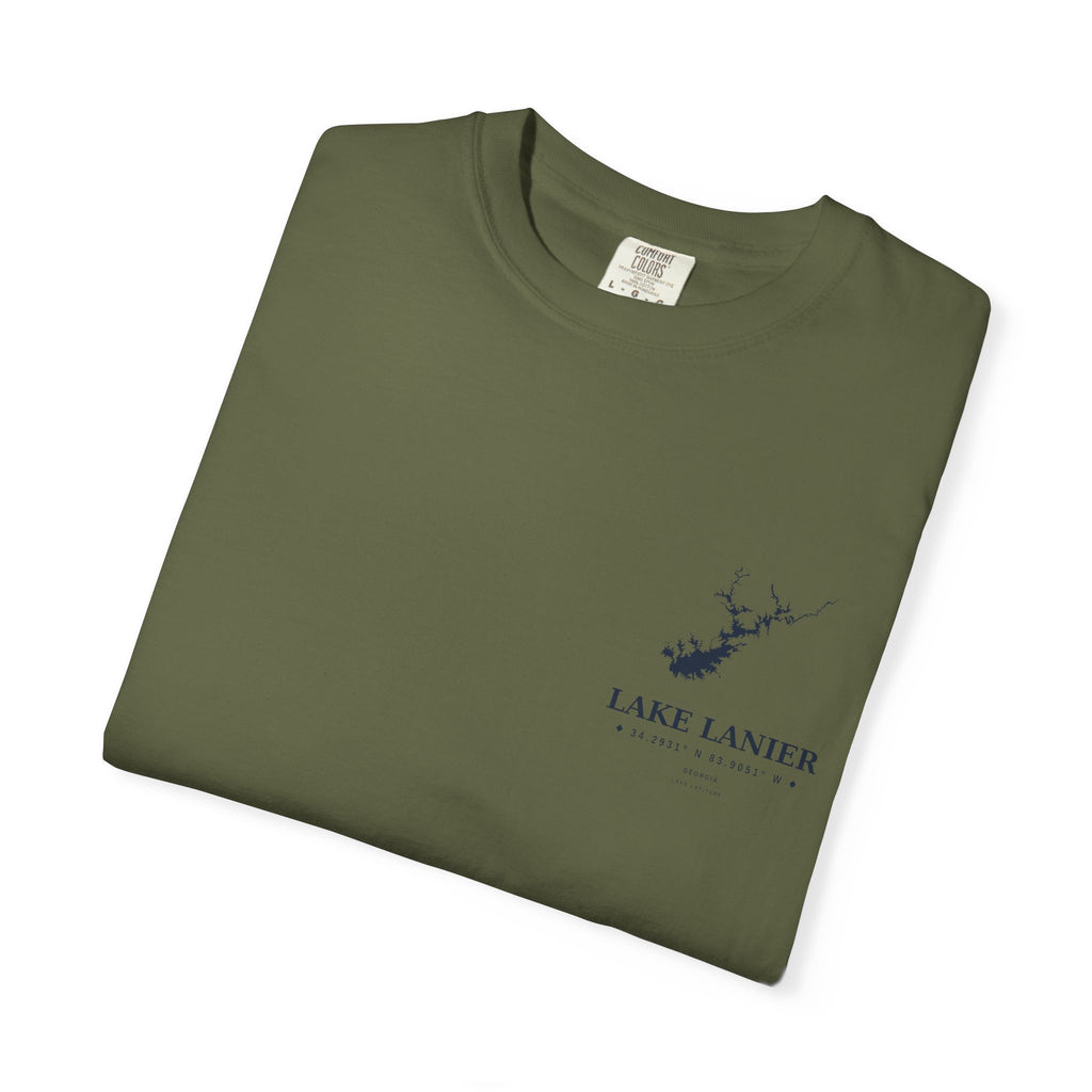 Lake Lanier Jet Crew Ski Tee