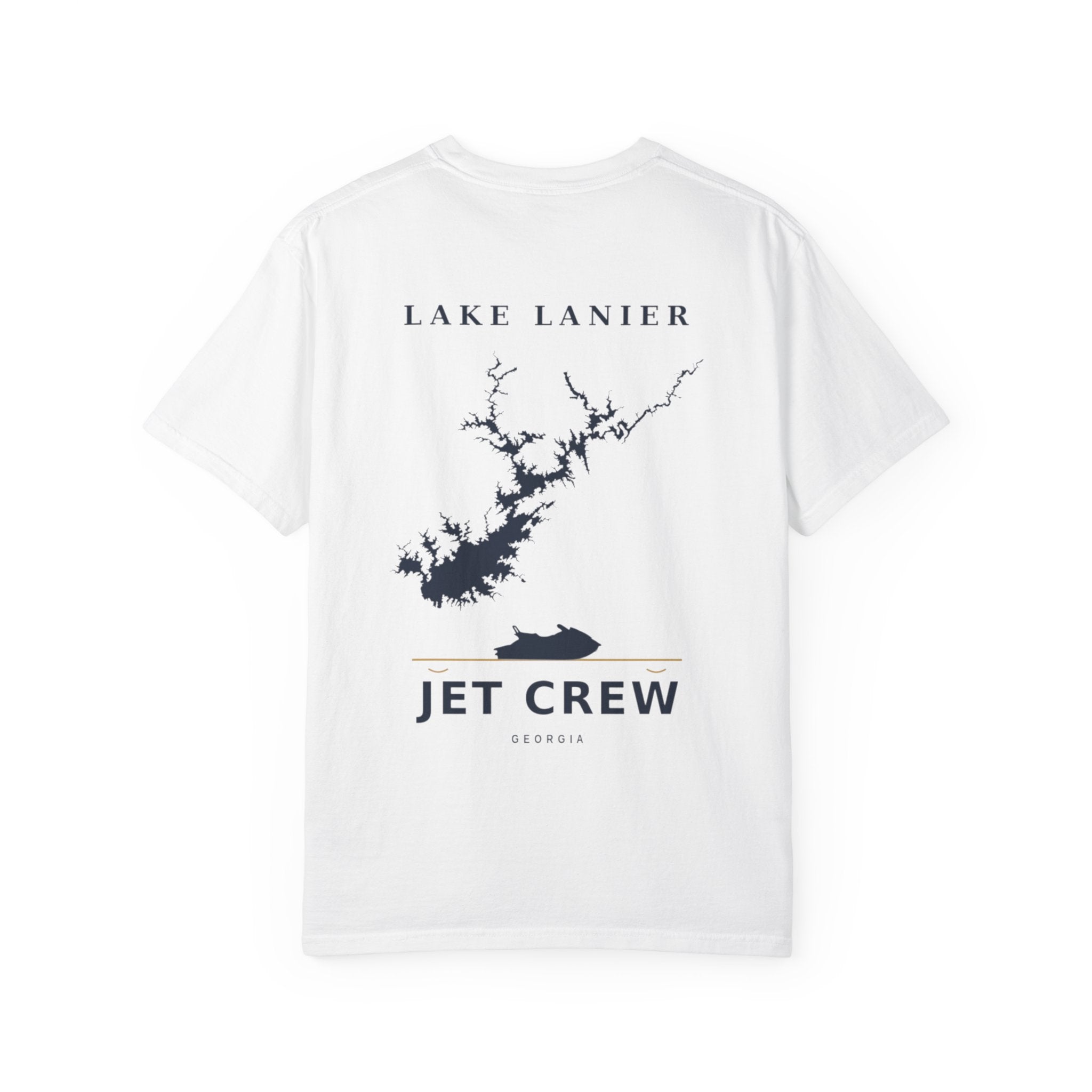 Lake Lanier Jet Crew Ski Tee