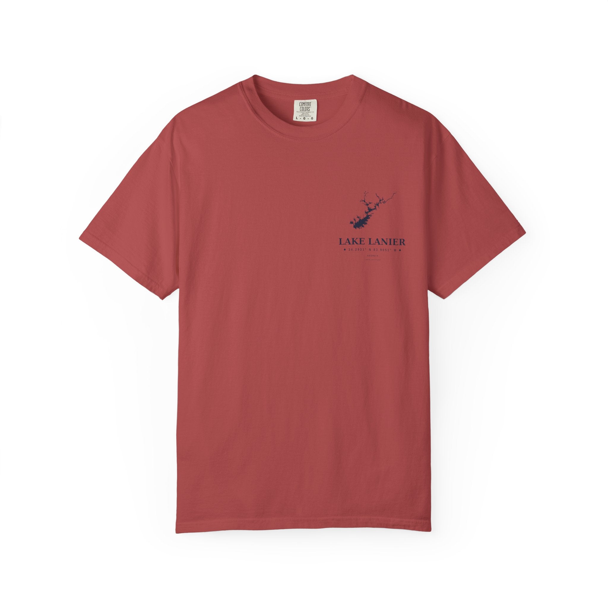 Lake Lanier Jet Crew Ski Tee