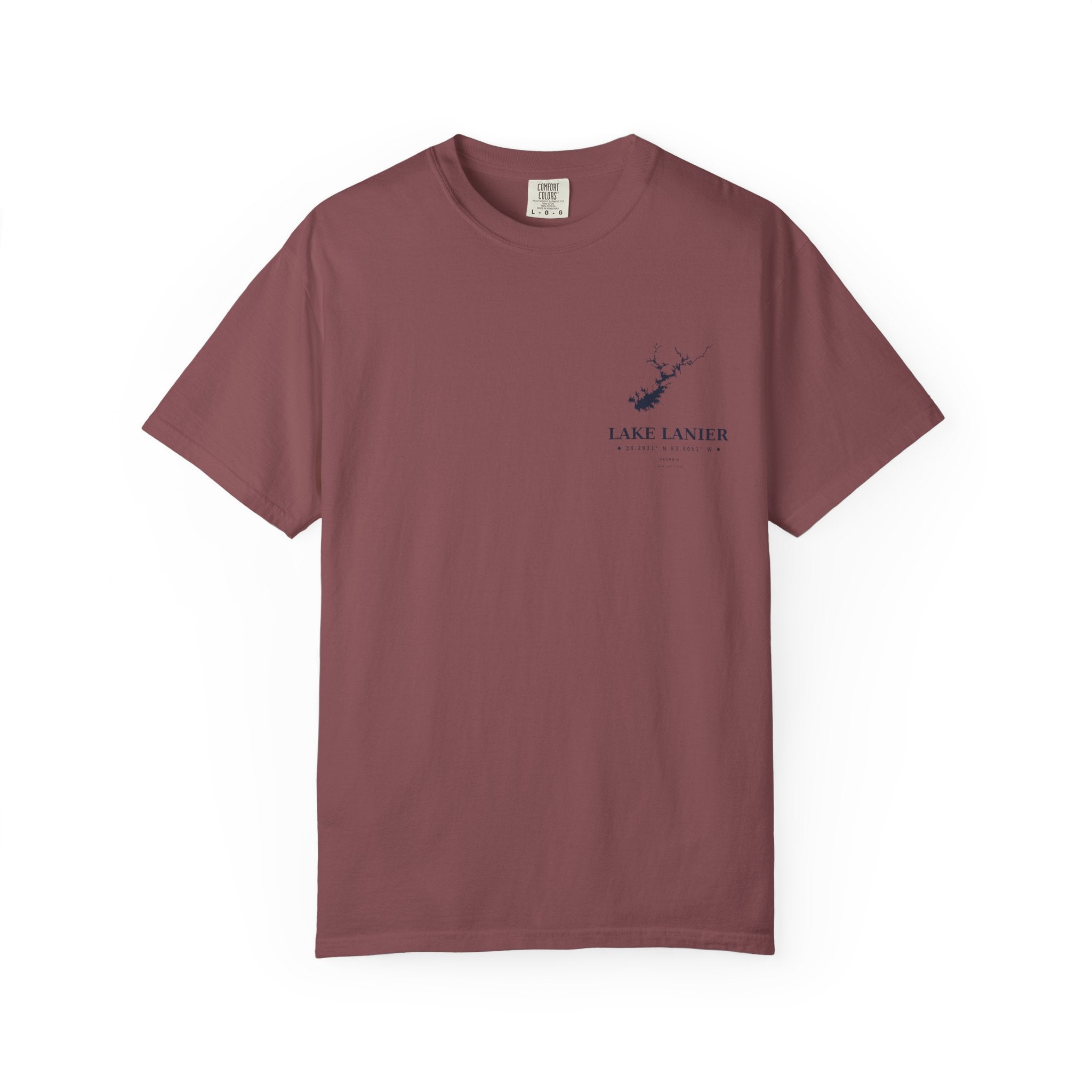 Lake Lanier Bass Crew Tee
